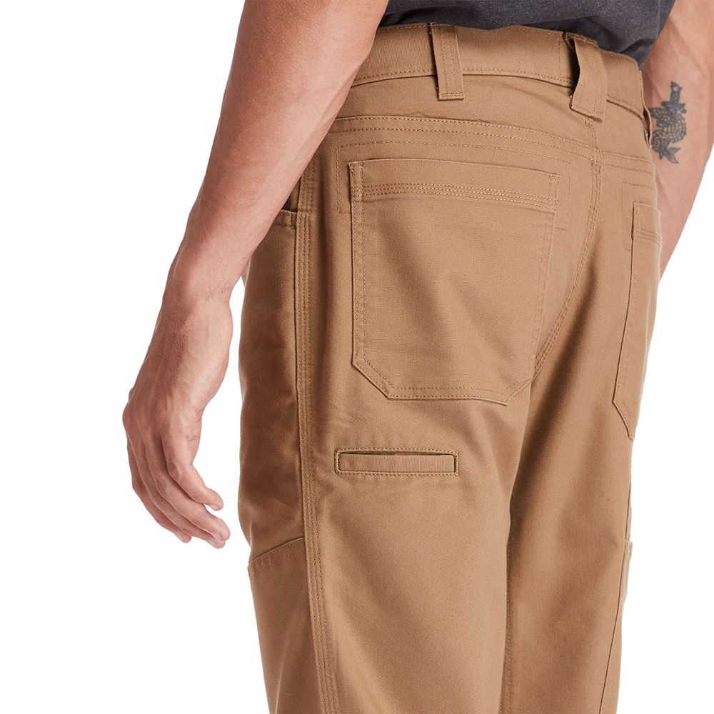 Pantaloni Timberland Barbati Maro - Pro® 8 Series Utility With Knee Overlay - Romania - XIHDKP528